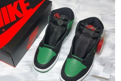 Hyperoad GREEN PINE 1 BLACK - JORDAN HIGH RETRO 1001